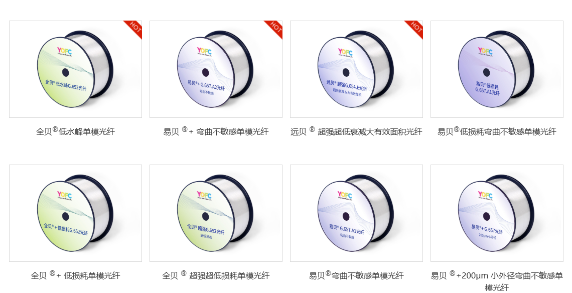 The company's cutting-edge fiber optic products
